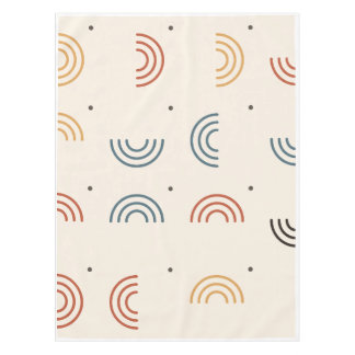 Nappe Motif sans couture d'arche de Boho Rainbow