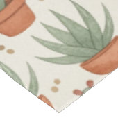 Nappe Motif sans couture de cactus de désert succulent (Angle)