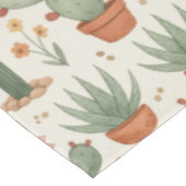 Nappe Motif sans couture de cactus de désert succulent (Angle)