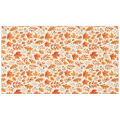 Nappe Motif sans couture de feuilles d'automne chaudes (Devant (Horizontal))
