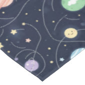 Nappe Motif sans couture de planètes du système solaire (Angle)