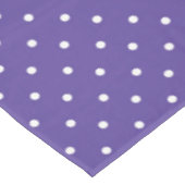 Nappe Motif sans couture de points noirs violets moyens (Angle)