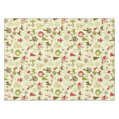 Nappe Motif sans couture de rétro croquis de Noël (Devant (Horizontal))