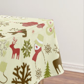 Nappe Motif sans couture de rétro croquis de Noël (In Situ)