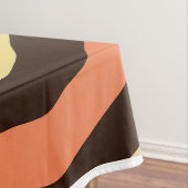 Nappe Motif sans couture de vagues rétro funky (In Situ)
