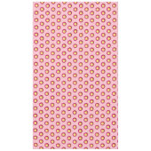Nappe Motif sans couture sur rose (Devant)