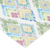 Nappe Motif sans fil Ikat Floral (Angle)
