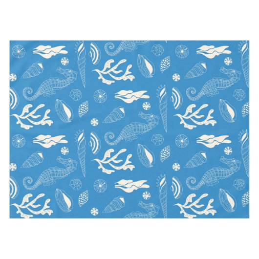 Nappe Motif sans joint avec coquillages (Devant (Horizontal))