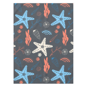 Nappe Motif sans joint avec coquillages