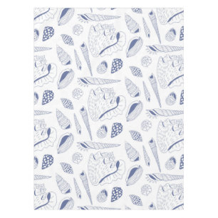 Nappe Motif sans joint avec coquillages