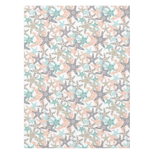 Nappe Motif sans Seamless Starfish (Devant)