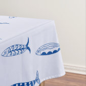 Nappe Motif Sardines (In Situ)