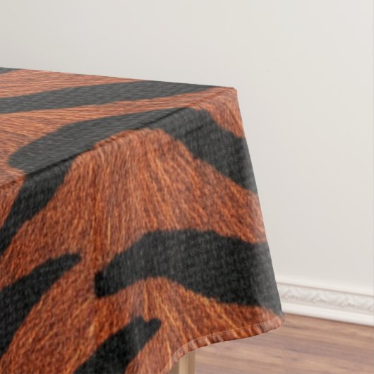 Nappe Motif sauvage rayure de tigre (In Situ)