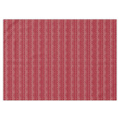 Nappe Motif scandinave rouge et blanc (Devant (Horizontal))