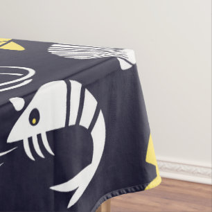 Nappe Motif Sea Life