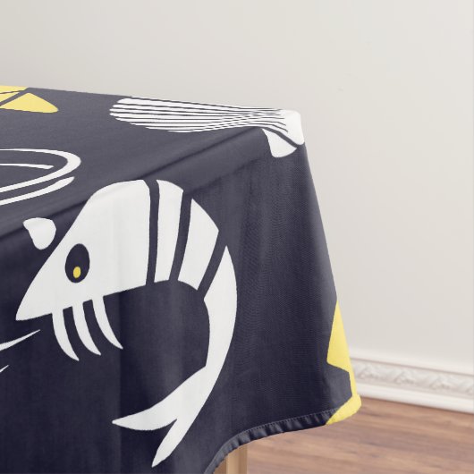 Nappe Motif Sea Life (In Situ)