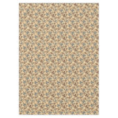 Nappe Motif Shamrock gris et Brown (Devant)