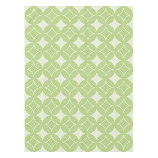 Nappe Motif shippo vert olive (Devant)