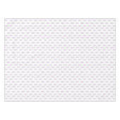 Nappe Motif simple d'arbre de Noël blanc et violet (Devant (Horizontal))