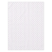 Nappe Motif simple d'arbre de Noël blanc et violet (Devant)