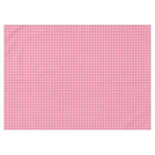 Nappe motif simple floral solide rose rétro petit flux (Devant (Horizontal))