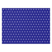 Nappe Motif Simple Navy Blue and White Stars (Devant (Horizontal))