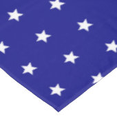 Nappe Motif Simple Navy Blue and White Stars (Angle)