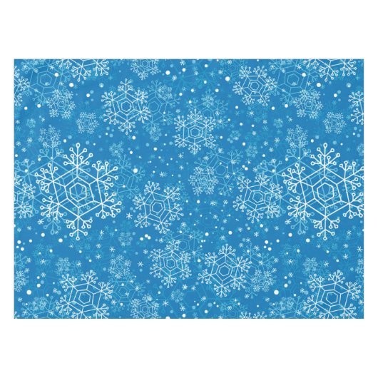 Nappe Motif Snowflake (Devant (Horizontal))