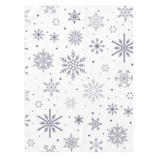 Nappe Motif Snowflake (Devant)