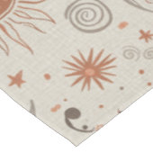 Nappe Motif Soleil et Lune Boho (Angle)