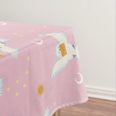 Nappe Motif Solstice Hedwige Rose (In Situ)
