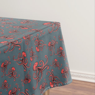 Nappe Motif sournois de poulpe