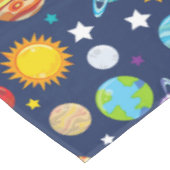 Nappe Motif spatial, Planètes, Étoiles, Cosmos, Galaxie (Angle)