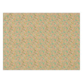 Nappe Motif Spoutnik Du Milieu Du Siècle, Taupe Tan (Devant (Horizontal))
