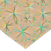 Nappe Motif Spoutnik Du Milieu Du Siècle, Taupe Tan (Angle)