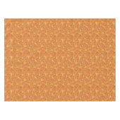 Nappe Motif Spoutnik du milieu du siècle, Terracotta (Devant (Horizontal))