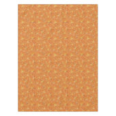 Nappe Motif Spoutnik du milieu du siècle, Terracotta (Devant)