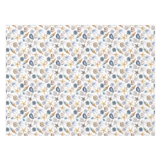 Nappe Motif Starfish Et Seashell (Devant (Horizontal))