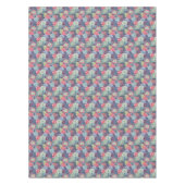 Nappe Motif succulent coloré (Devant)