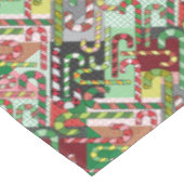 Nappe Motif sucre de canne Patchwork (Angle)