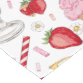 Nappe Motif Sundae fraise (Angle)