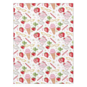 Nappe Motif Sundae fraise (Devant)