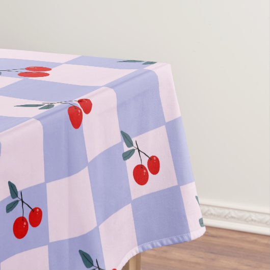 Nappe Motif Sweet Red Cherry (In Situ)