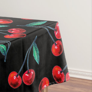 Nappe Motif Sweet Red Cherry