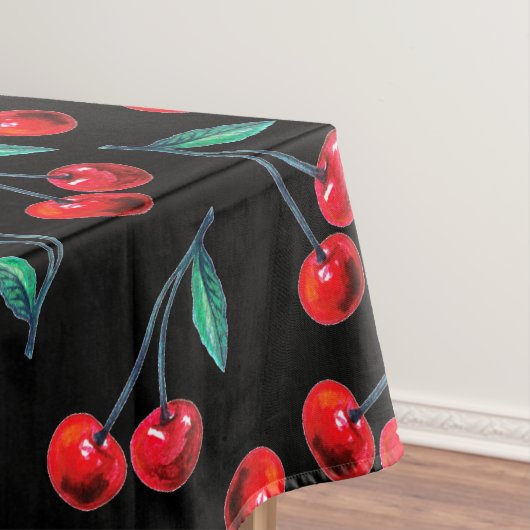Nappe Motif Sweet Red Cherry (In Situ)