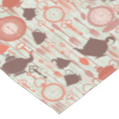 Nappe Motif temps thé vintage (Angle)