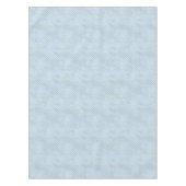 Nappe Motif tendance Gold Blue Mermaid Scales (Devant)