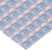 Nappe Motif tendre de Flamant rose (Angle)