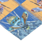 Nappe Motif textile de style patchwork de guêpe (Angle)