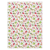 Nappe motif tiré par la main de fruits (Devant)